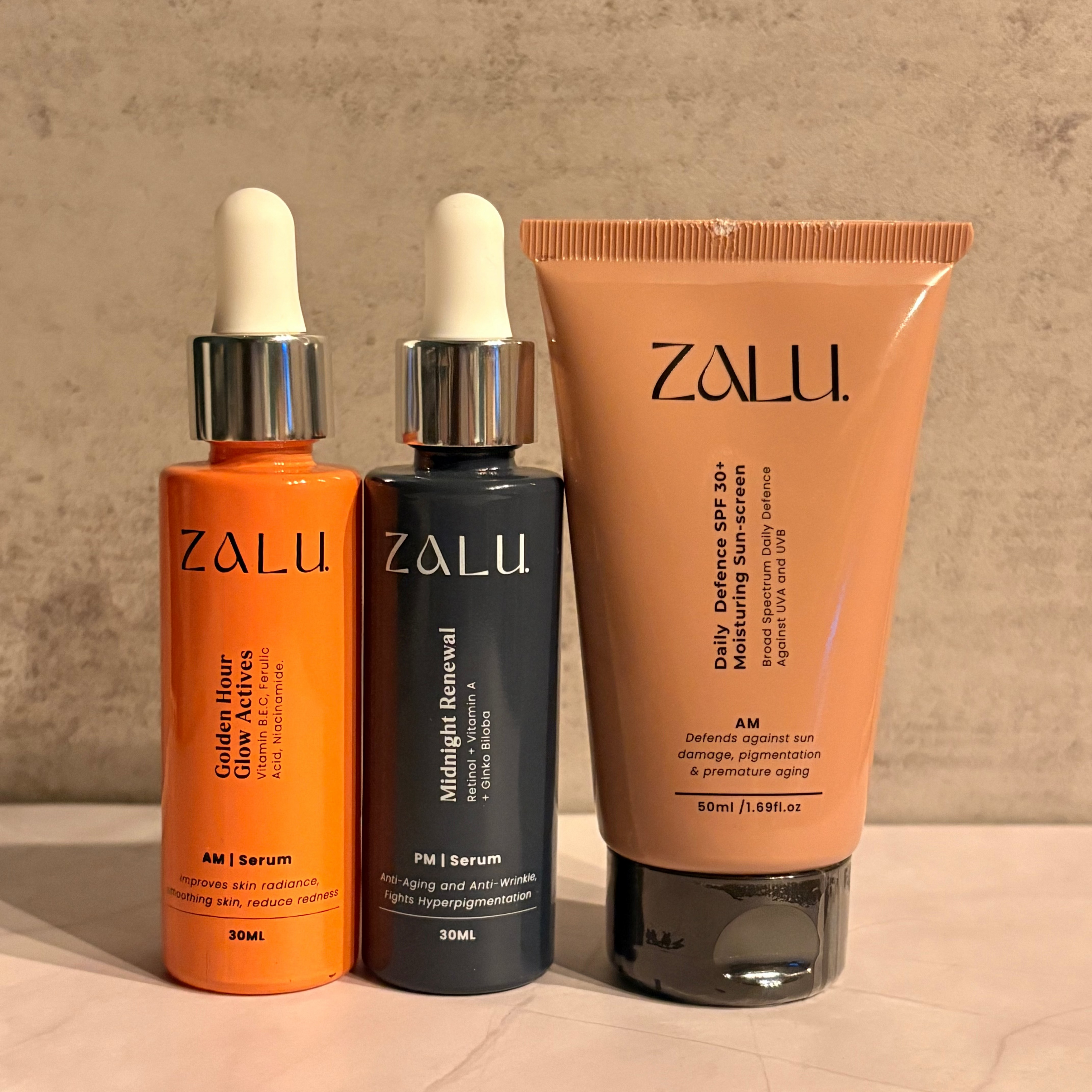 ZALU AM to PM Glow Bundle